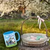 Dream Team Kaffeebecher Hellblau Kaffeebecher zum Thema Produktbild-Vorschau 3