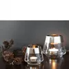 Fink Teelichthalter Jona silberfarben, transparent Glas Produktbild-Vorschau 7