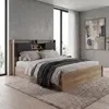 Letto king size HWC-P43, letto matrimoniale con rete a Anteprima dell’immagine prodotto 9