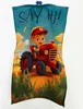 Handtuch 30x50 für Kindergarten Traktor Bauernhof 100% Produktbild-Vorschau 3
