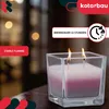 KOTARBAU® 2-knotová aromatická sviečka v skle 2-knotová Náhľad obrázku produktu 2