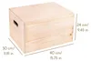 Creative Deco XXL Houten Doos Opberg-Kist, 40 x 30 x 24 cm Productafbeelding-voorbeeld 2