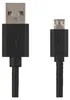 USB Kabel 2.0 A Stecker - micro B Stecker 2m, schwarz Produktbild-Vorschau