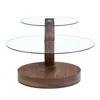 Moderner minimalistischer gehärteter Glas-Couchtisch, Produktbild-Vorschau 12