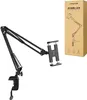 A black flexible long arm universal holder is shown attached to a surface, with its packaging box in the background. Náhľad obrázku produktu