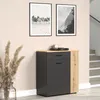trendteam Garderobe Esteban Schuhschrank, Anthrazit Produktbild-Vorschau 2