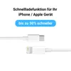 USB-C Schnellladegerät 20W mit 2m iPhone Lightning Produktbild-Vorschau 4