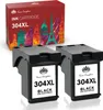 2x Schwarz 304XL TINTEPATRONEN für HP 304 304 XL DESKJET Produktbild-Vorschau 1