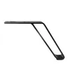 Möbelfuß 122 mm Metall schwarz matt – Sofafuß, Tischbein, Produktbild-Vorschau 4