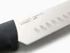 A close-up shot of a knife blade with branding and material information. Anteprima dell’immagine prodotto
