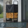 osoltus Kaminholzregal Brennholzregal  132 x 117 cm mit Produktbild-Vorschau 7