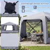 COSTWAY, pop-up pavilón, 427x427 cm, pavilón pro 10-12 Náhled obrázku produktu 6