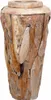 vidaXL Deko-Vase 40 x 80 cm Massivholz Teak Produktbild-Vorschau 4
