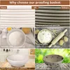 Gärkörbchen Set 10-teilig aus Natur-Rattan, Brotbackkorb Produktbild-Vorschau 9