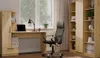 BDW, Schreibtisch mit Regal, 143×140×50 cm, Schublade, Produktbild-Vorschau 4