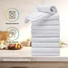 Bambus Waschlappen 12er Set 20x20 cm wiederverwendbar Baby Produktbild-Vorschau 4