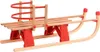 vidaXL Slitta pieghevole con schienale 119 cm legno Anteprima dell’immagine prodotto 2