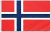INQUARK 90 x 150 cm Norwegen Flagge mit zwei Metallösen Produktbild-Vorschau 1