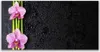 Acrylglasbilder 120x60 Wandbild Druck Bambusrohre Blumen Produktbild-Vorschau 1