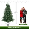 182cm Künstlicher Weihnachtsbaum, mit 900 Spitzen PVC, Produktbild-Vorschau 3