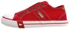 Sneaker Mustang da donna in tela rossa Anteprima dell’immagine prodotto 17