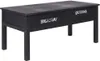 Couchtisch Schwarz 100¡Á50¡Á45 cm Holz - Kaffeetisch Produktbild-Vorschau 1
