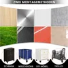 4 Stück Schwerlastrollen mit Bremse Vollgummi Ø100 mm – Produktbild-Vorschau 5