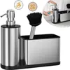 Spülbecken-Caddy Organizer mit Seifenspender, Küchen Produktbild-Vorschau 1