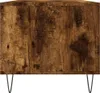 konferenční stolek vidaXL Kouřový dub 90x49x45 cm Dřevěné Náhled obrázku produktu 7
