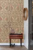 ESTAhome Tapete Blumenmuster im Jugendstil Gold und Produktbild-Vorschau 9