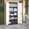 Jan Nowak 2er Set Aktenschrank Büroschrank Metall Produktbild-Vorschau 7