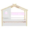 Lit maison 90 x 200 cm en bois massif, lit d'enfant Voir les images du produit 9