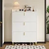 okwish Schuhschrank  Schuhregal Schuhkommode mit 3 Klappen, Produktbild-Vorschau 2