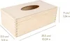 Creative Deco Kosmetiktücherbox Holz Taschentuchbox | 25,5 Produktbild-Vorschau 3