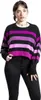 RED by EMP Damen schwarz-lilafarbener Strickpullover XL Produktbild-Vorschau 4