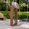 Szklana butelka na napoje Wessper z silikonowym pokrowcem – Podgląd zdjęcia produktu 5