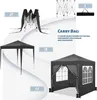 WOLTU Pavillon faltbar 2x2m mit 4 Seitenteilen und 4 Produktbild-Vorschau 8