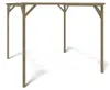 Carport Garagendach 3x3 m - 9 m2 Produktbild-Vorschau 2