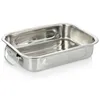COM-FOUR® 3-teiliges Braten- und Backform-Set - Edelstahl Produktbild-Vorschau 5
