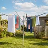 SONGMICS Wäschespinne, 60 m Wäscheleine, für 6 Produktbild-Vorschau 1