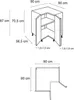 Optifit Eckunterschrank Linus984 BxTxH 90 x 58,4 x 87 cm Produktbild-Vorschau 5