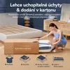 Matratze 90x200 26cm Integrierter Topper Matratze 7 zonen Produktbild-Vorschau 12