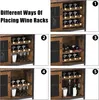 Weinschrank Barschrank mit Glashalter & Flaschenablage  Produktbild-Vorschau 3