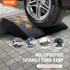 VEVOR 2x Schwellenrampe Vollgummi Türschwellenrampe Max. Produktbild-Vorschau 2