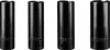 Four black socket wrenches are lined up against a white background. Anteprima dell’immagine prodotto