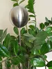 Rosenkugel 10 cm Edelstahl matt gebürstet mit Stab 80 cm Produktbild-Vorschau 3