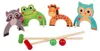 Eddy Toys gioco del croquet animale 8 pezzi Anteprima dell’immagine prodotto 2