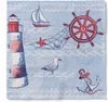 Sovie HORECA Serviette Meeresbrise in Blau aus Tissue 33 x Produktbild-Vorschau 1