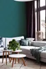 ESTAhome Tapeta narysowane liście petrol blue 53 cm x 10.05 Podgląd zdjęcia produktu 7