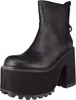 Buffalo Damen Elegante Stiefelette Killah Zip Boot Mid Produktbild-Vorschau 1